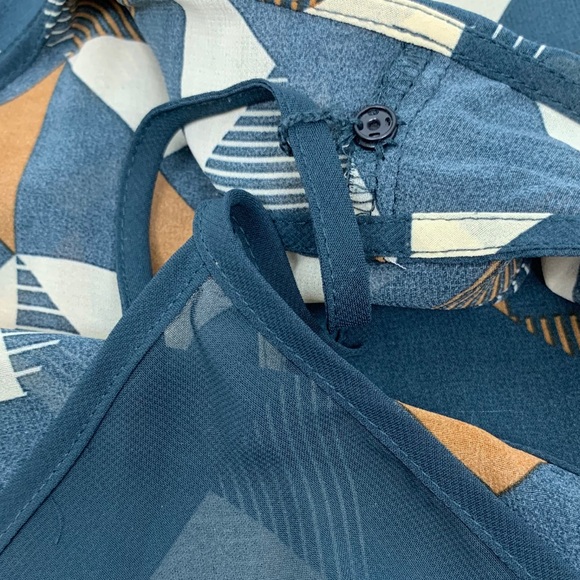 Retro Patterned Game-Day Dress Small - Picture 5 of 6